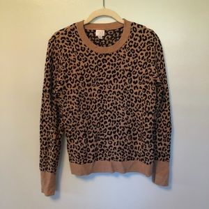 Cheetah Sweater